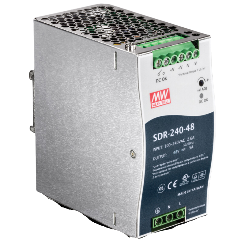 Fuente de Alimentación Industrial Din-Rail 240W