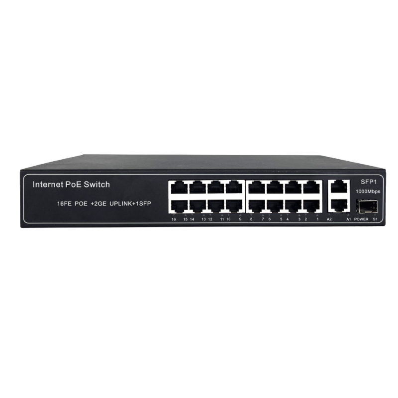 Switch Poe 16 Puertos 135W