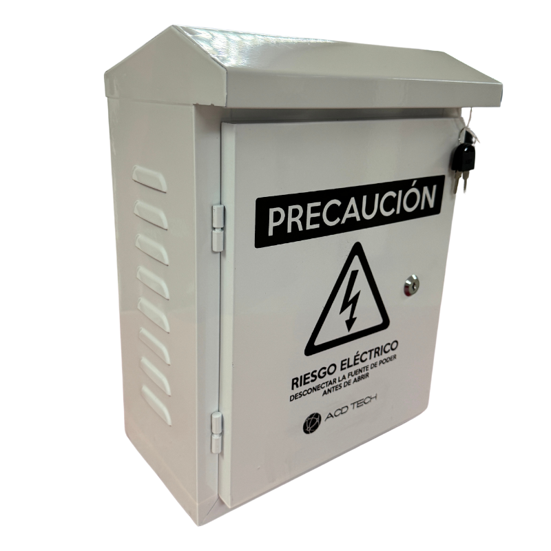 Caja Metálica con Llave Exterior 400x300x180mm